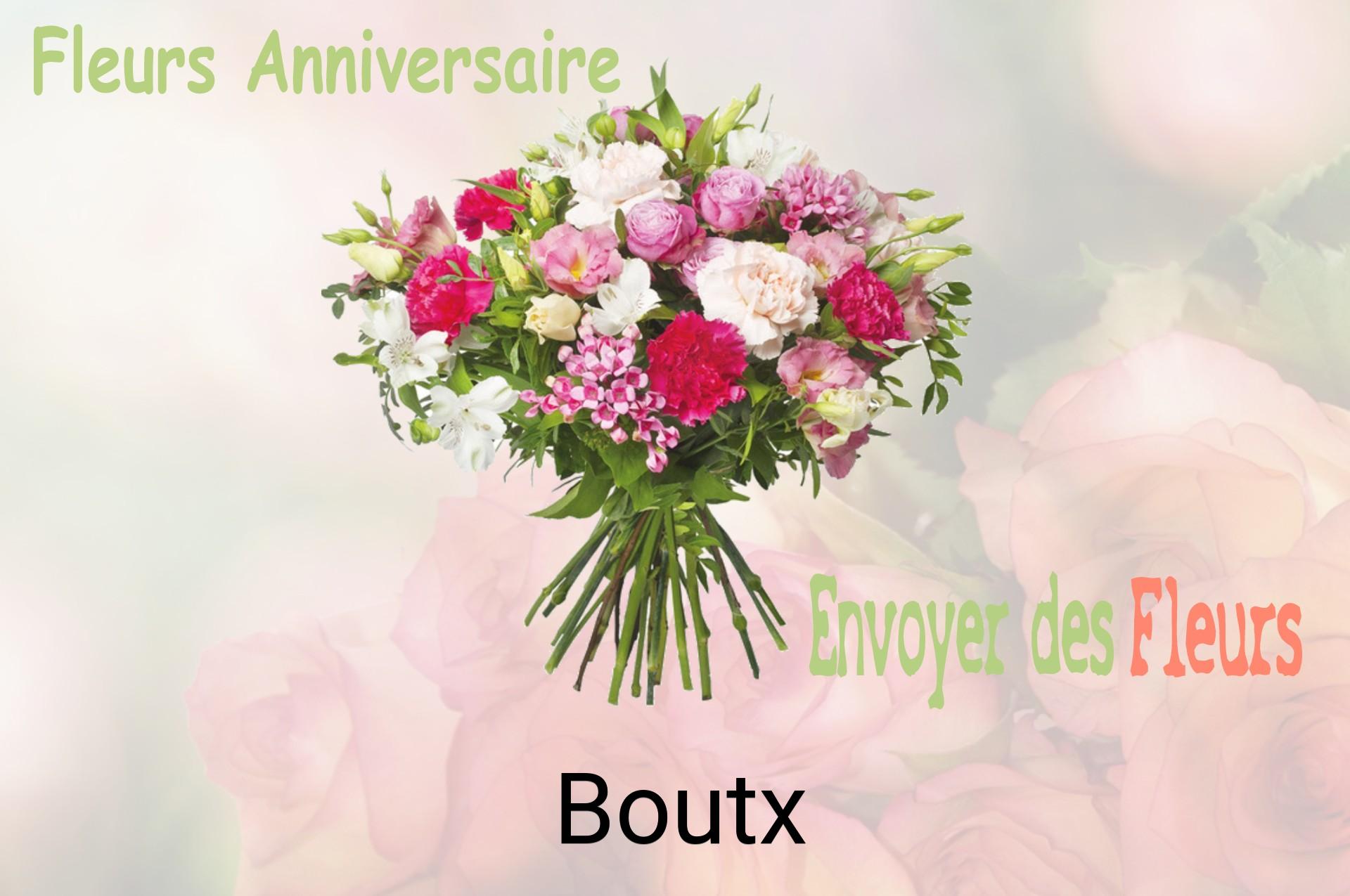 Bouquet de fleurs d’anniversaire livré à Boutx