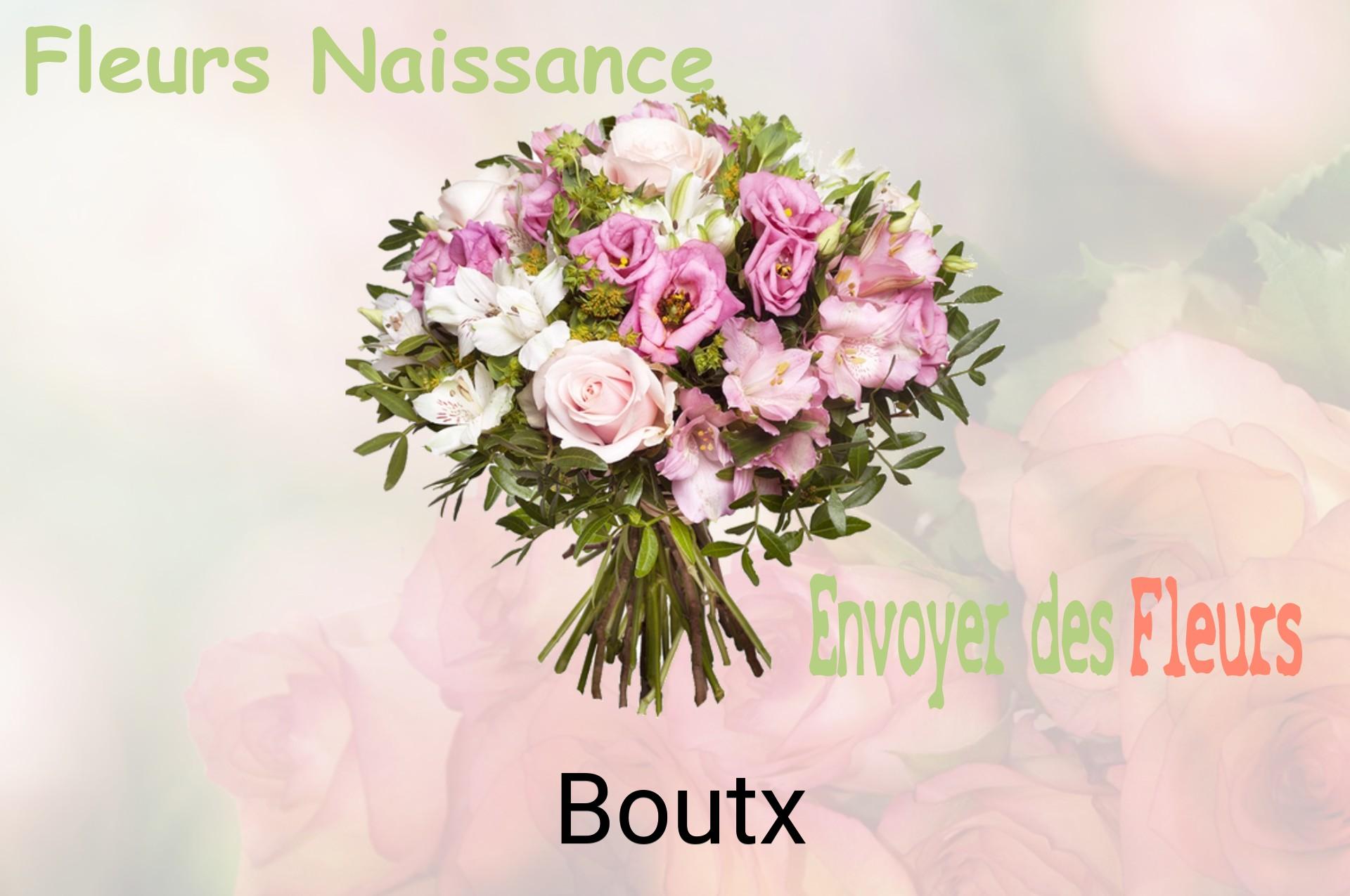 Bouquet de fleurs de naissance livré à Boutx