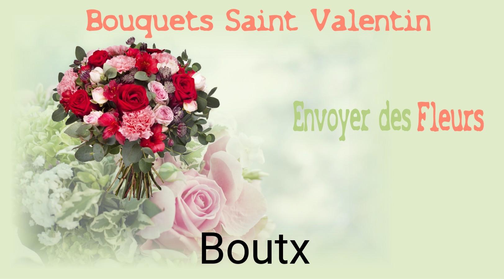 Roses de Saint-Valentin livrées à Boutx